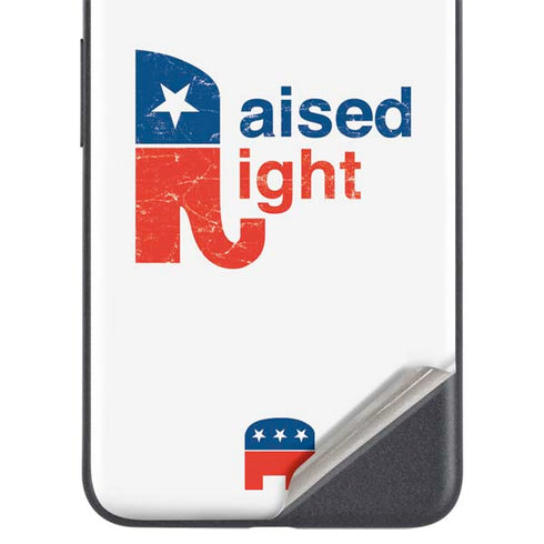 Raised Right Google Pixel 5a Skin